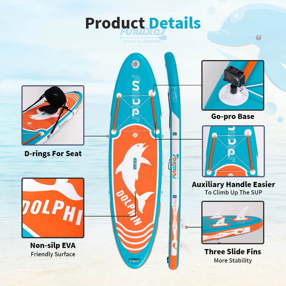 SUP Board SUPFW08C 320x84x15 cm