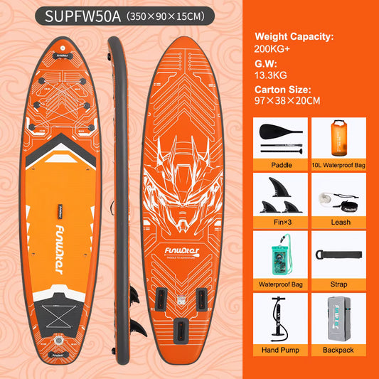 SUP Board SUPFW50A 350x90x15cm