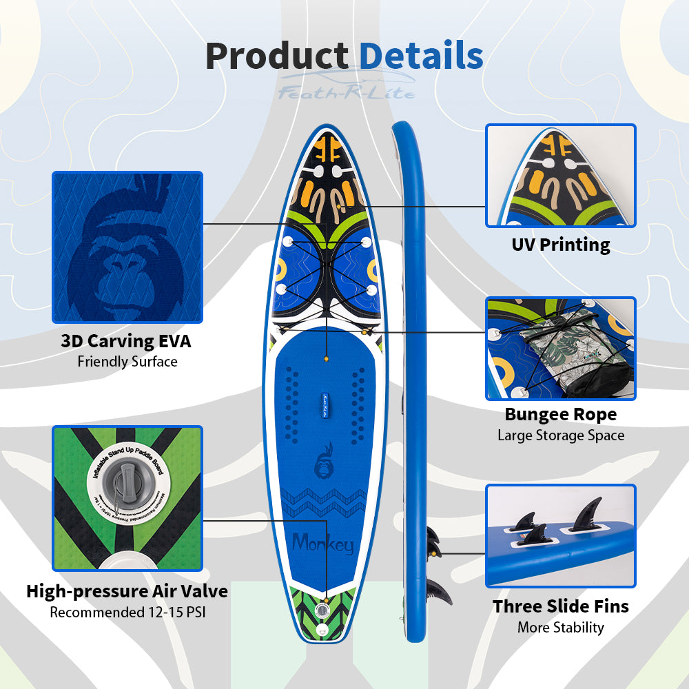 SUP Board SUPFR02D 335x83x15 cm