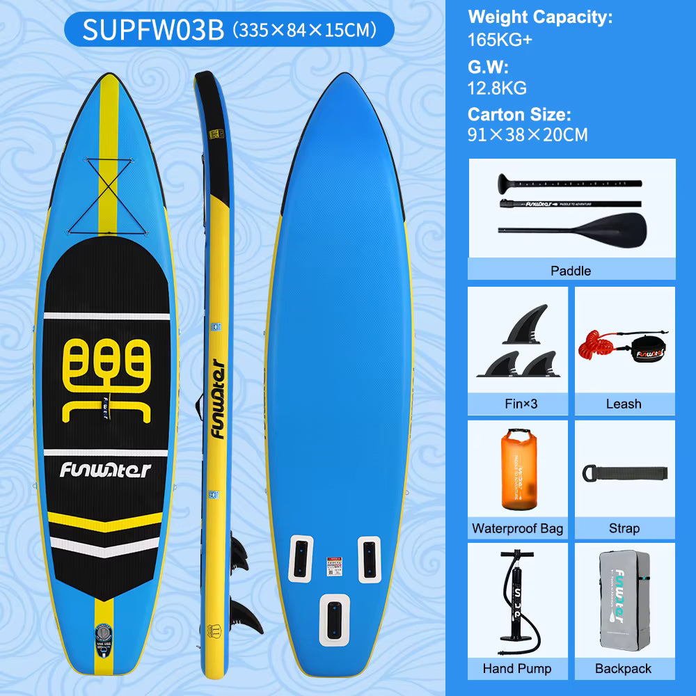 SUP Board SUPFW03B 335x84x15 cm